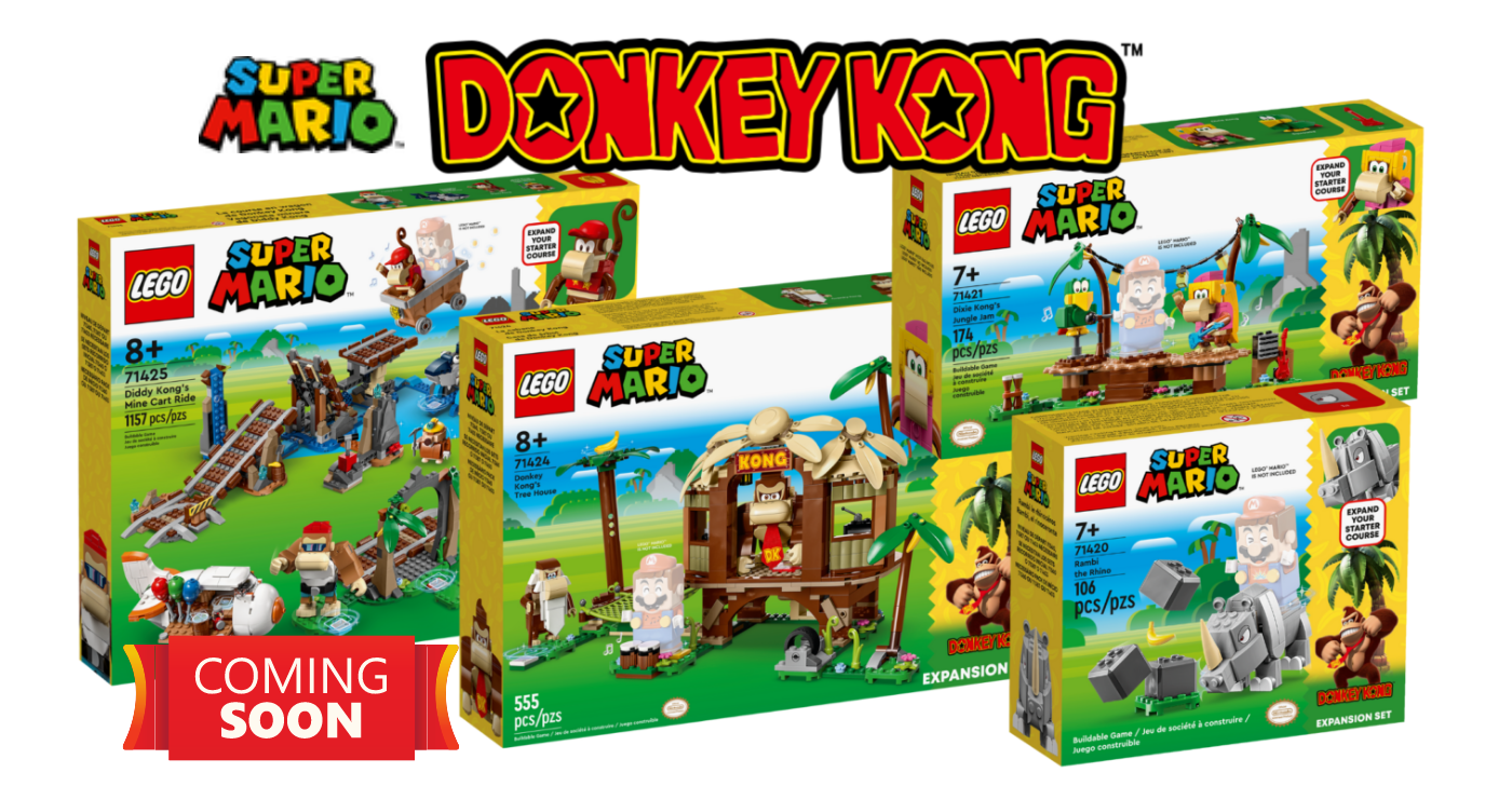 Donkey Kong Sets Revealed - The Brick Stand