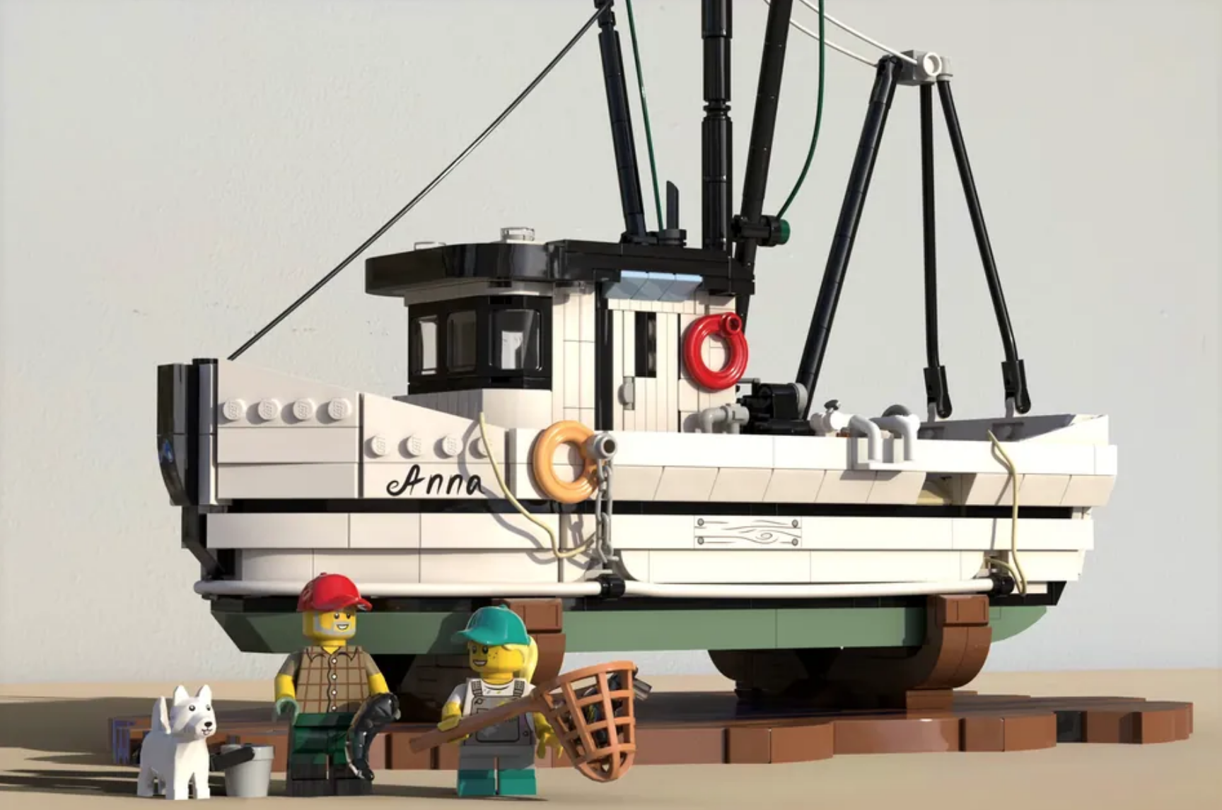 Small Shrimping Boat - Ideas Spotlight - The Brick Stand