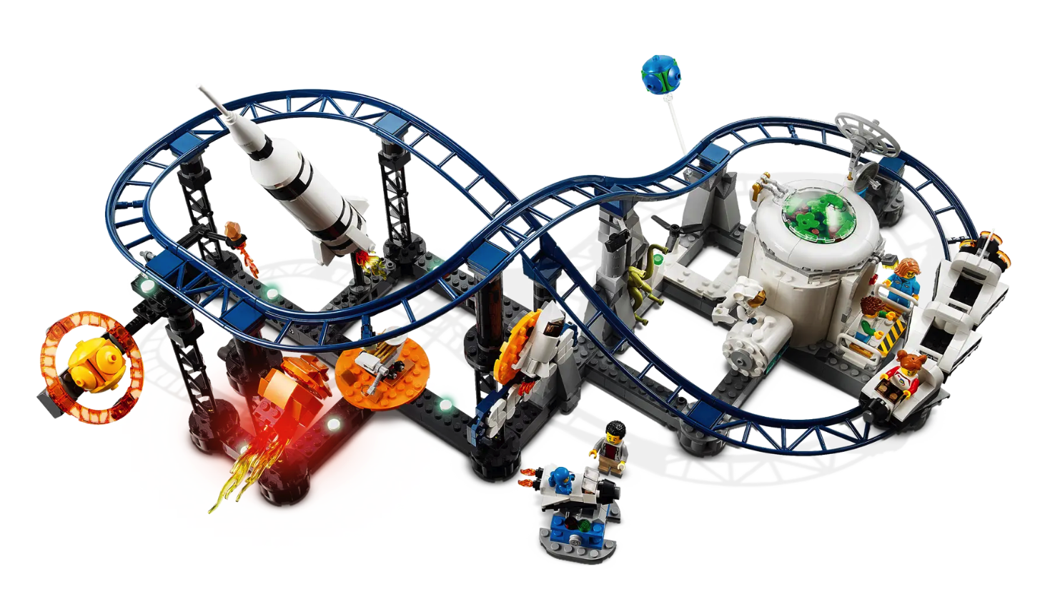 3in1 Space Roller Coaster - Revealed - The Brick Stand