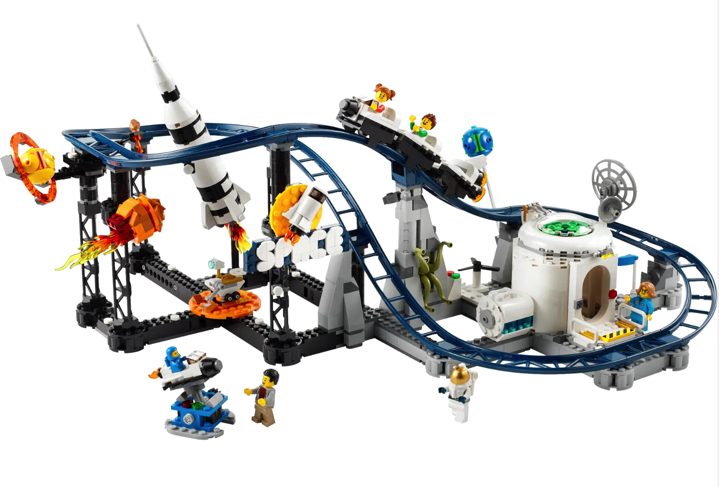 3in1 Space Roller Coaster - Revealed - The Brick Stand