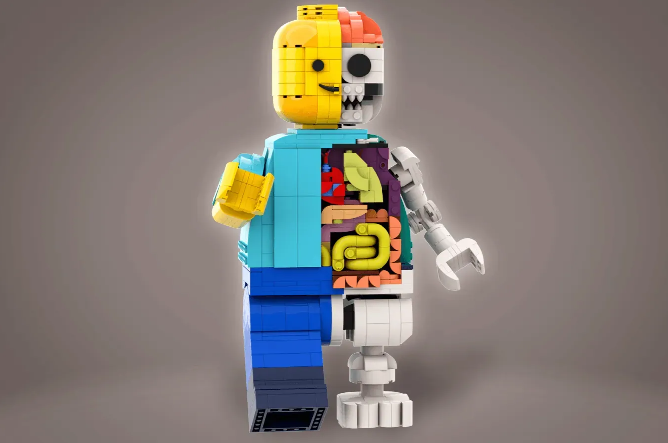 LEGO Anatomy - The Brick Stand