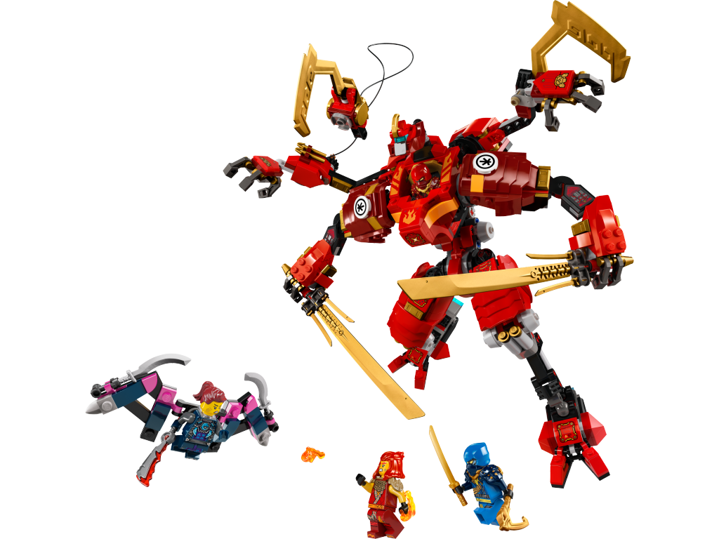 Kai's Ninja Climber Mech Revealed - The Brick Stand