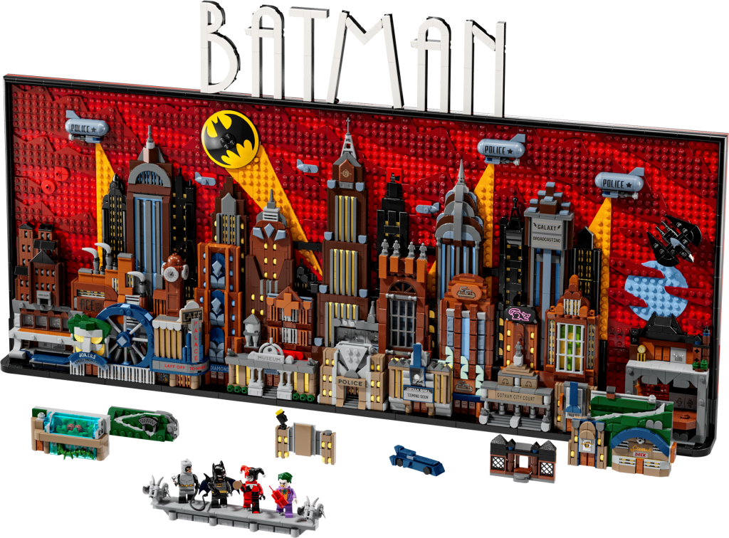 Batman The Animated Series Gotham City Revealed The Brick Stand
