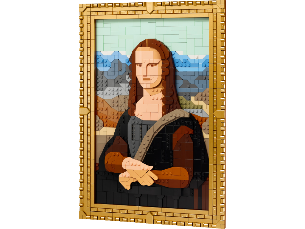 Mona Lisa Revealed The Brick Stand